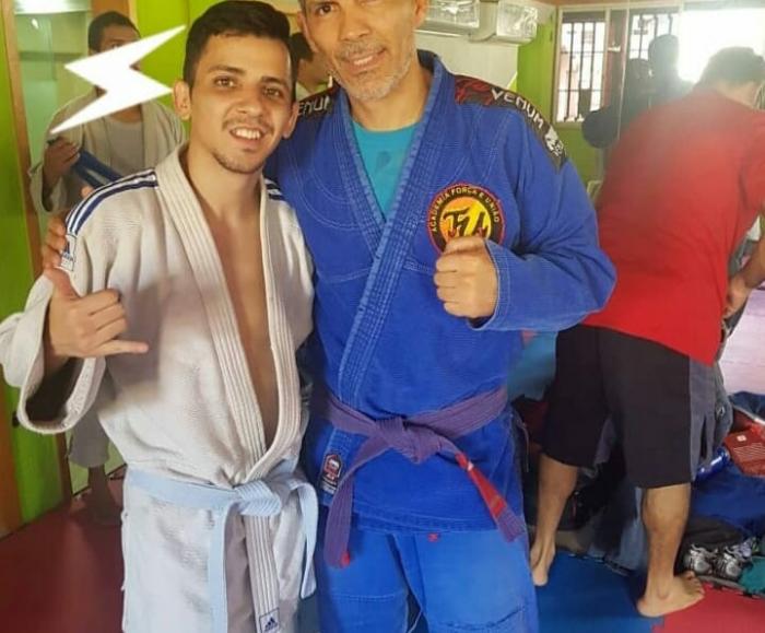 Blue belt · January 17, 2018 · Promoted by Ydalvis siso