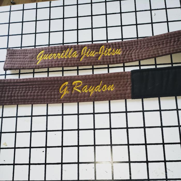 Brown belt · September 1, 2020 · Promoted by Scott Fritzinger