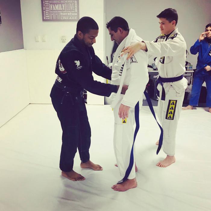 Blue belt · December 8, 2018 · Promoted by Trenton Cooke