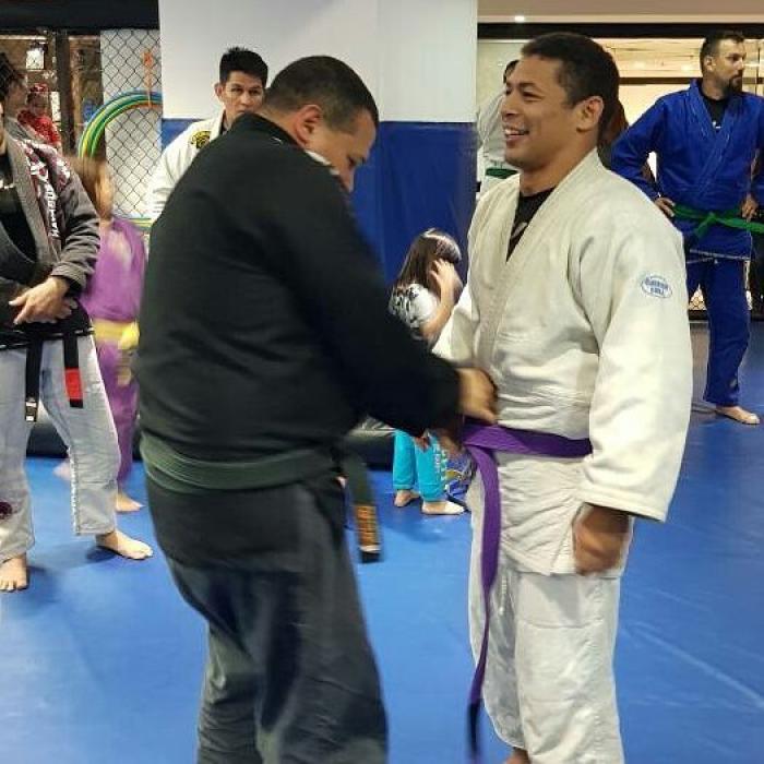Purple belt · November 20, 2017 · Promoted by Hector Moya (Pipo)