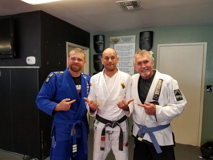 Blue belt · July 15, 2017 · Promoted by Professor David Dunn