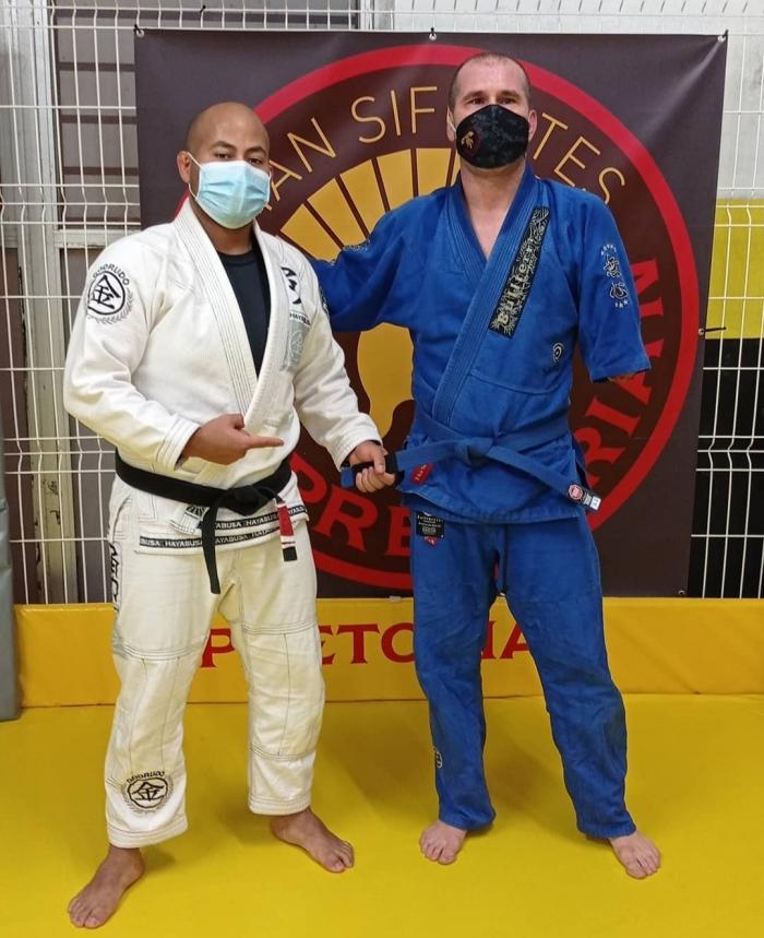 Blue belt · December 11, 2020 · Promoted by Johan Sifontes Leon