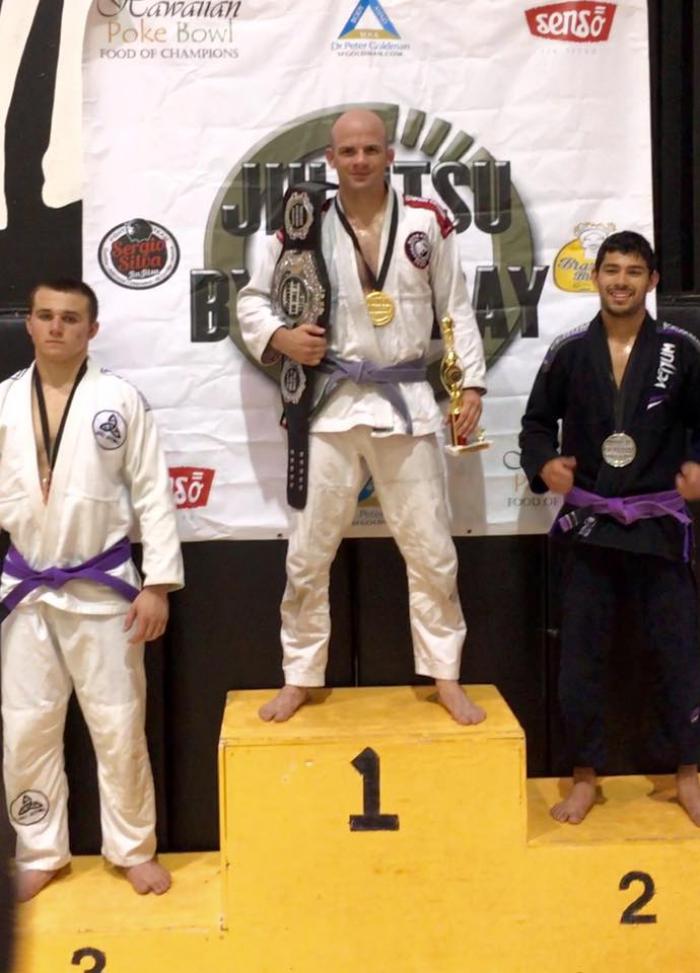 Purple belt · October 3, 2011 · Promoted by Paul Rodriguez