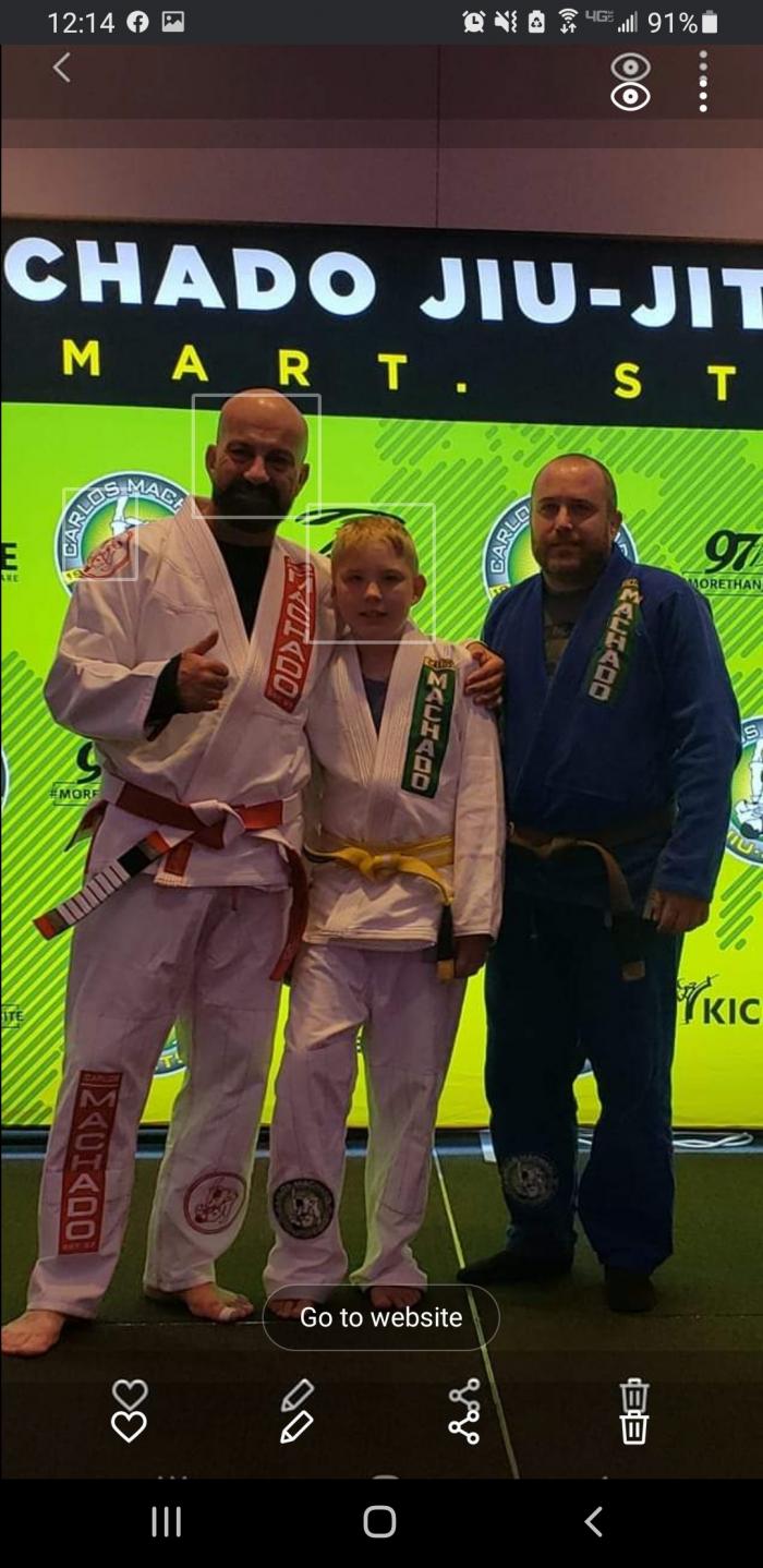 Brown belt · March 14, 2020 · Promoted by Carlos machado