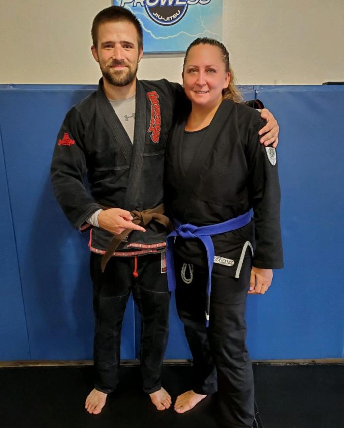 Blue belt · December 14, 2018 · Promoted by Omar French