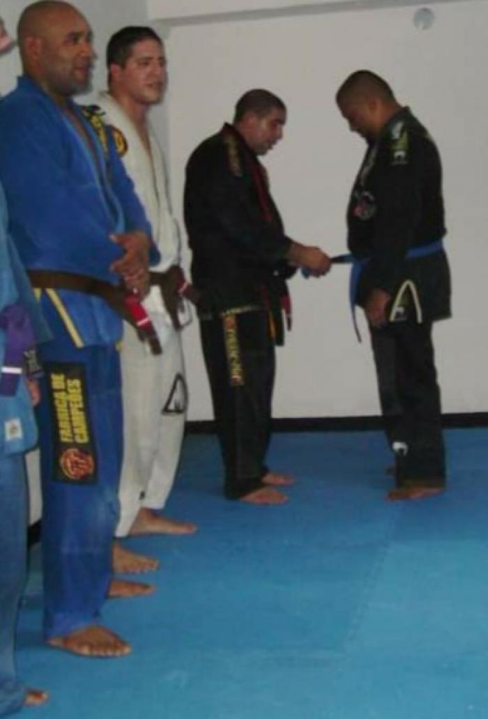 Blue belt · December 19, 2015 · Promoted by Mestre richelli benicio y mestre mario gonzalez