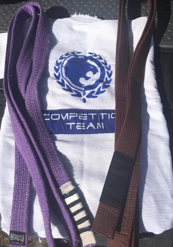 Brown belt · October 14, 2017 · Promoted by Derek Richardson