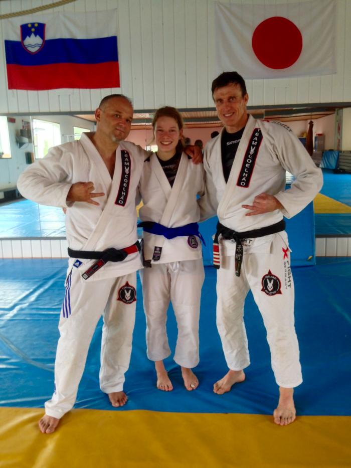 Blue belt · August 27, 2017 · Promoted by Michael Haselein