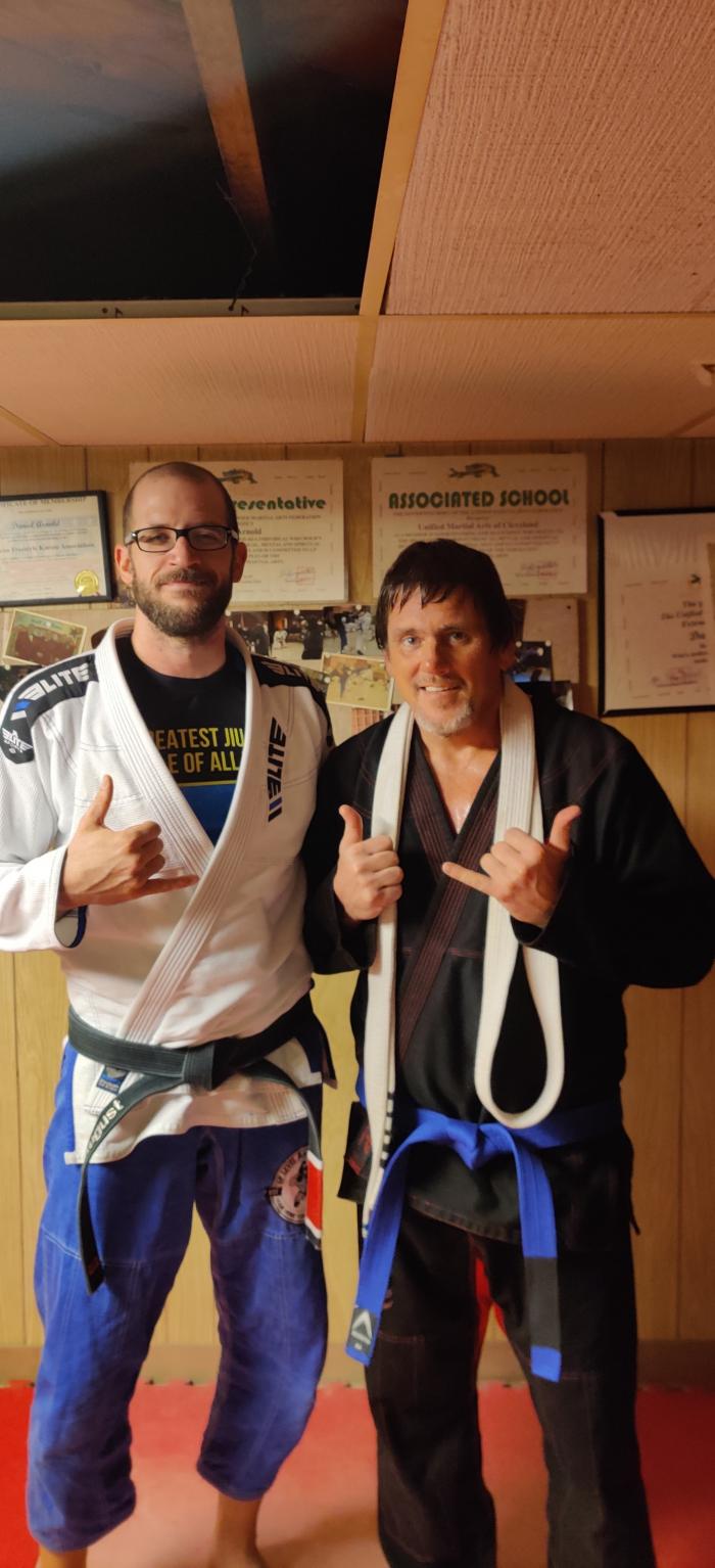 Blue belt · November 14, 2020 · Promoted by Nate August