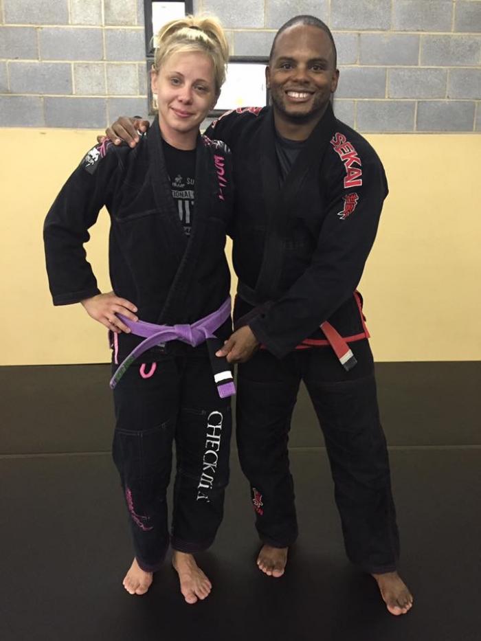 Purple belt · September 27, 2015 · Promoted by Michael Allen