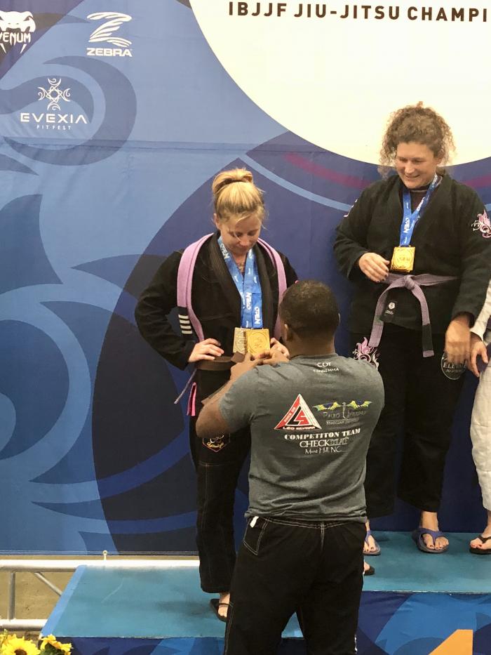 Brown belt · October 10, 2017 · Promoted by Michael Allen