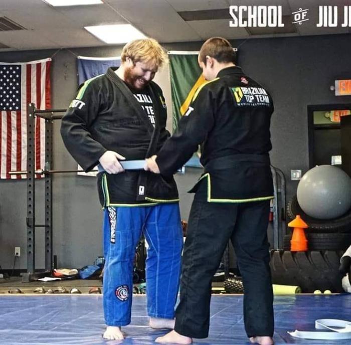 Blue belt · September 27, 2019 · Promoted by Fernando Halfeld