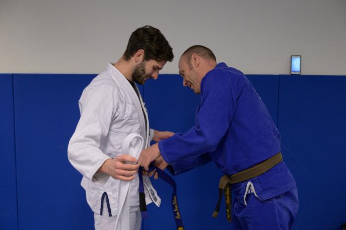 Blue belt · December 18, 2020 · Promoted by Olivier De Pryck