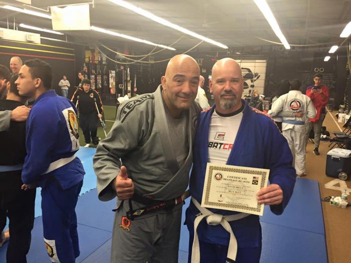 Blue belt · December 13, 2015 · Promoted by Ailson Brites (Jucao) and Walter Johnson
