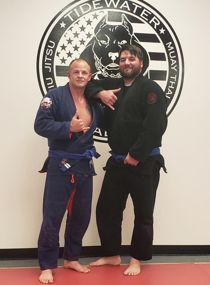 Blue belt · July 10, 2018 · Promoted by Jon Popan