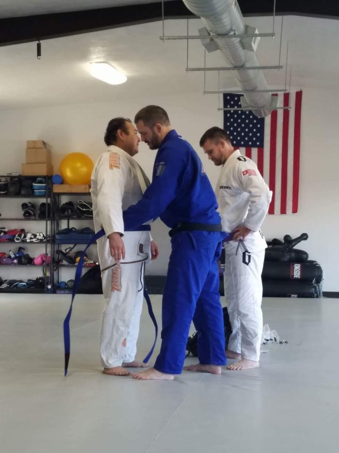 Blue belt · October 12, 2016 · Promoted by Robert Wunderlech