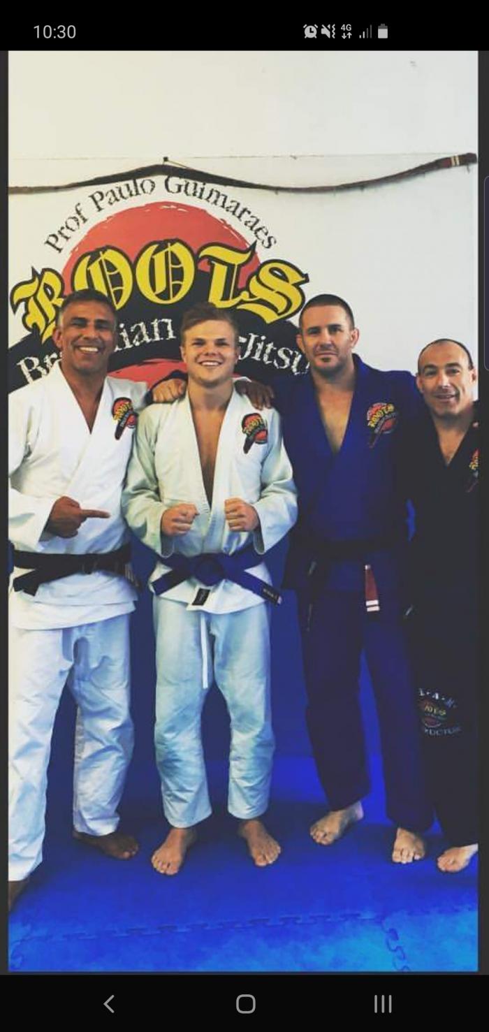 Blue belt · December 3, 2016 · Promoted by Paulo Guimaraes