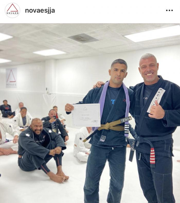 Brown belt · November 12, 2020 · Promoted by Alexander Novaes