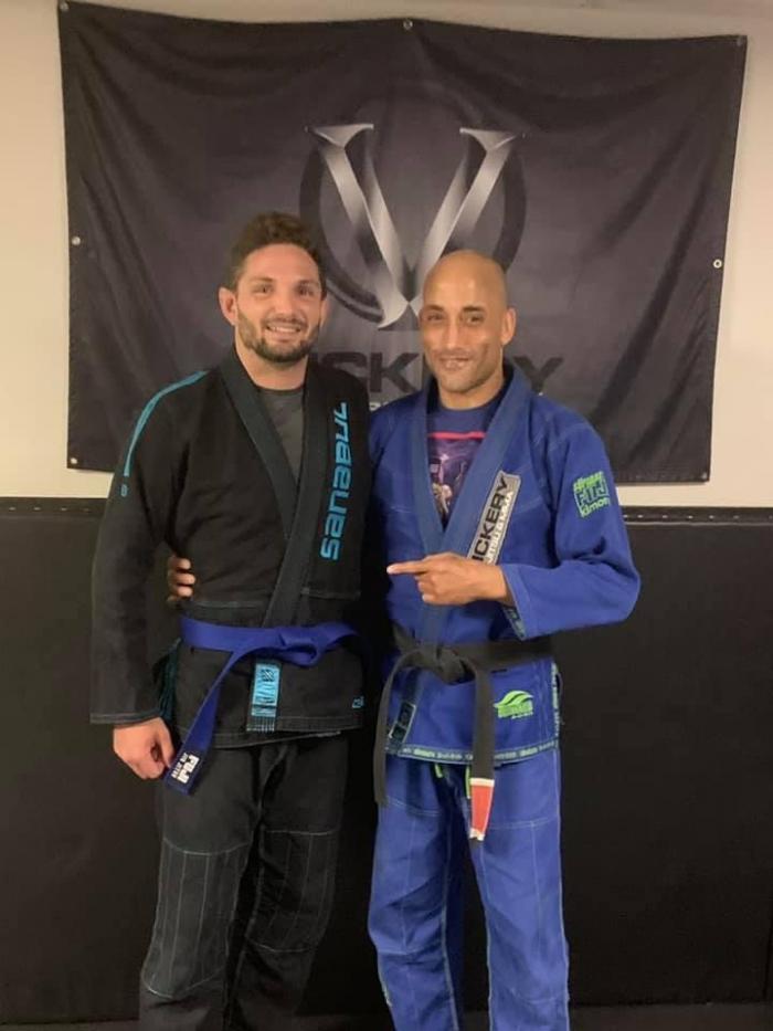 Blue belt · January 4, 2021 · Promoted by Carl Vickery