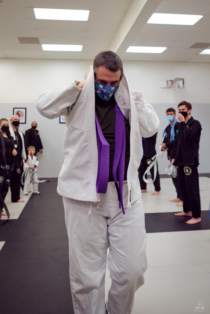 Purple belt · November 28, 2020 · Promoted by Andre Silva Galvao