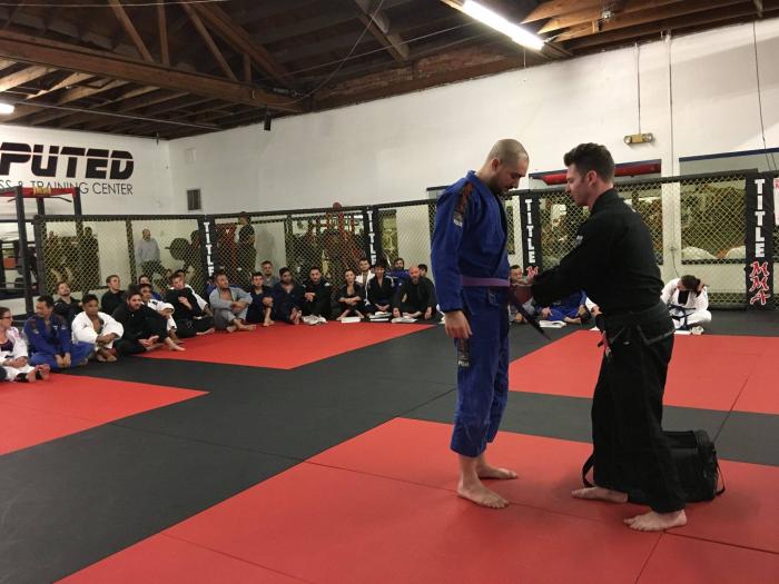 Purple belt · April 27, 2017 · Promoted by David Reilly