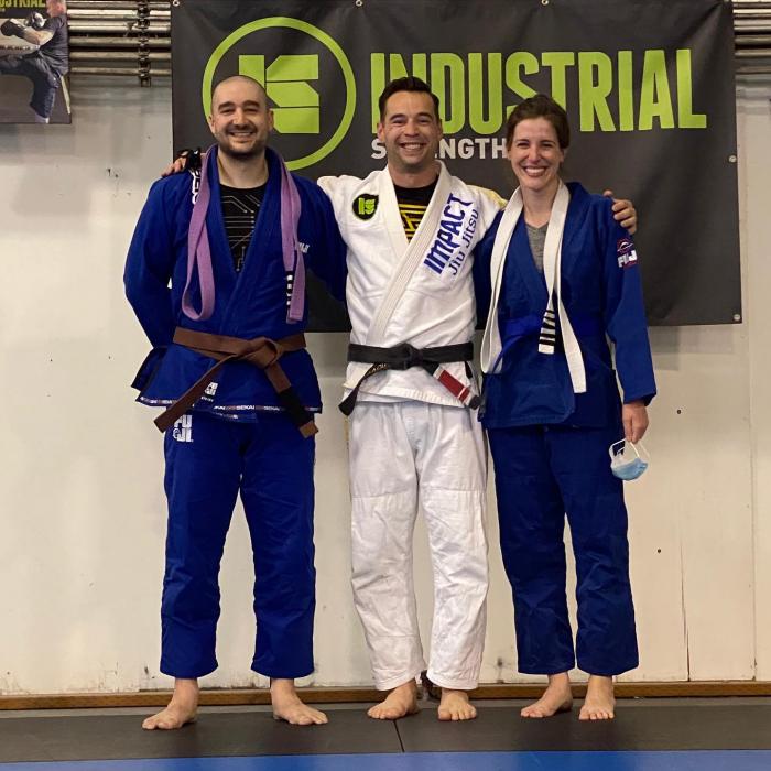 Brown belt · August 5, 2020 · Promoted by Tony Gracia