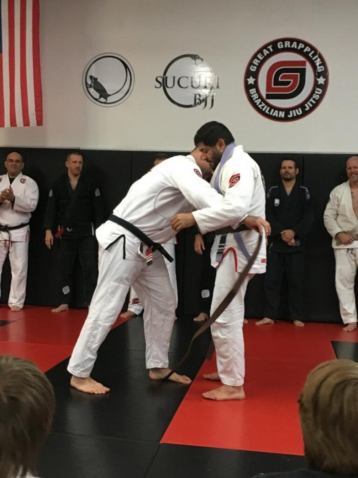 Brown belt · April 1, 2018 · Promoted by Jeremy Arel