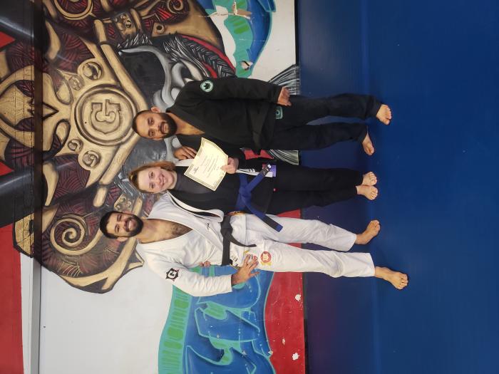 Blue belt · December 19, 2020 · Promoted by Albert Hughes