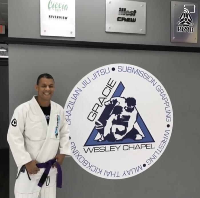 Purple belt · December 20, 2016 · Promoted by Wrick Tomas