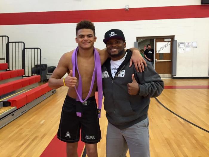 Purple belt · September 26, 2015 · Promoted by Michael Allen