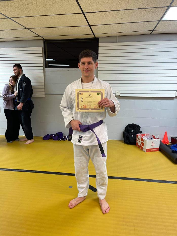 Purple belt · January 16, 2021 · Promoted by Raymond Ruble