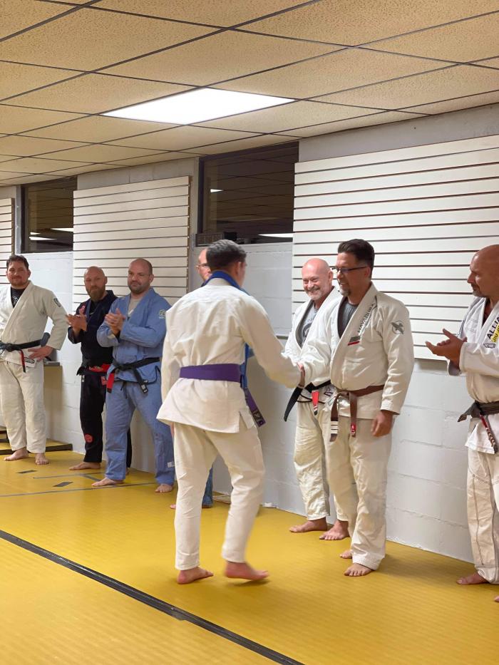 Purple belt · January 16, 2021 · Promoted by Raymond Ruble