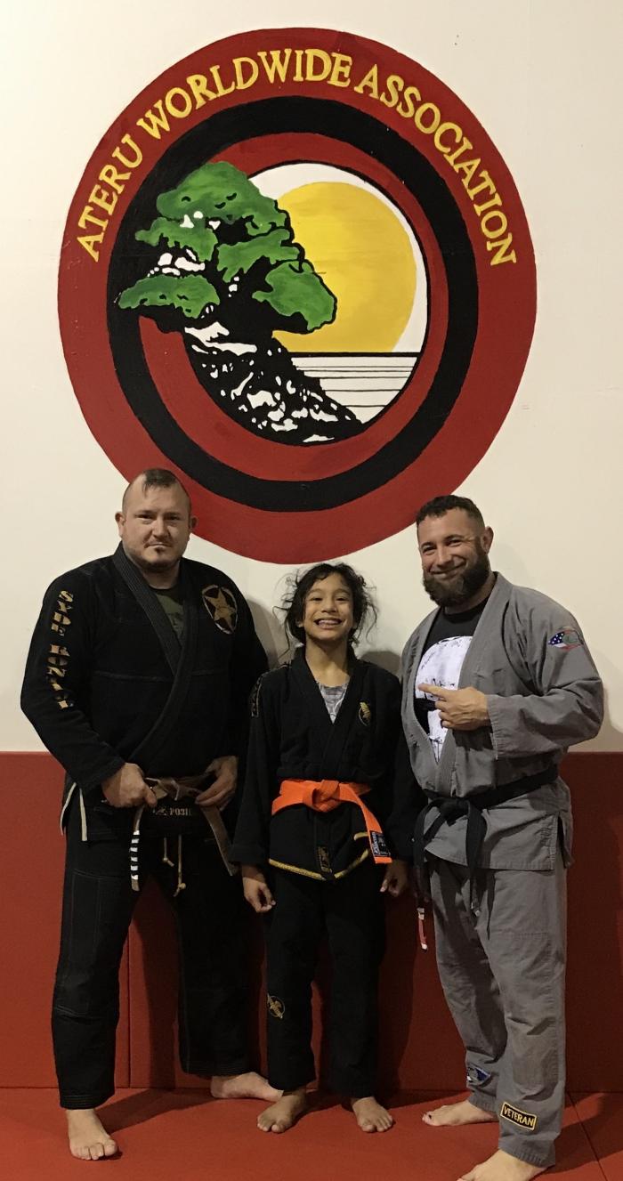 Orange belt · December 19, 2019 · Promoted by Dwight Decker