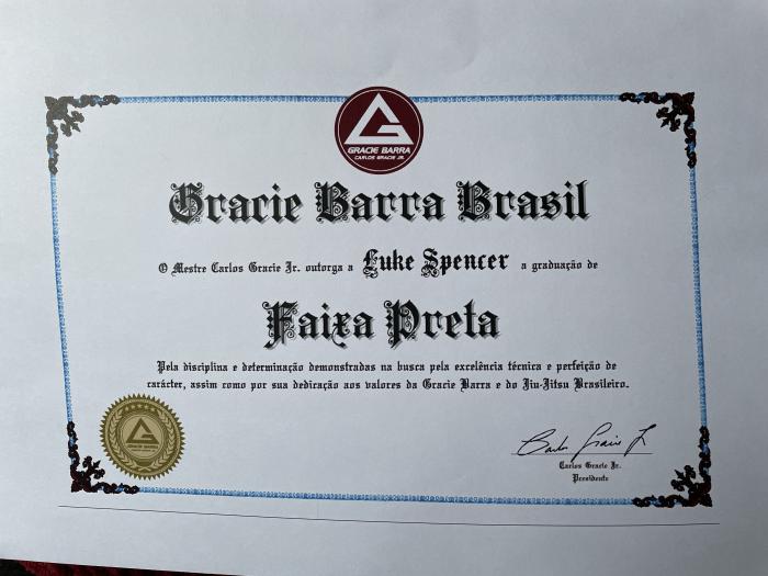 Black belt · November 1, 2016 · Promoted by Eduardo Carriello