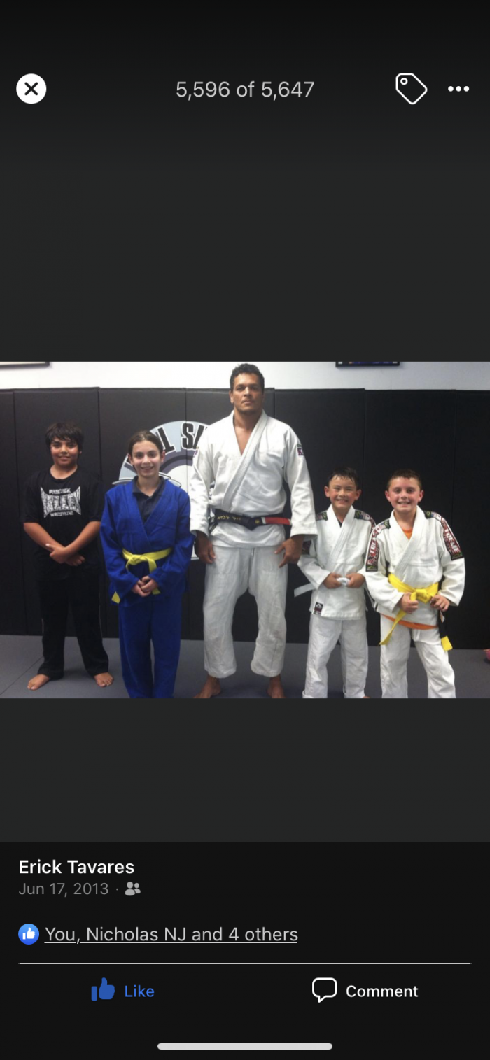 Yellow belt · June 12, 2013 · Promoted by Erick Tavares