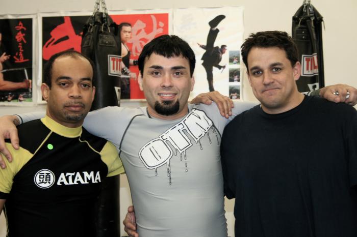 Eddie Bravo and Don Franks