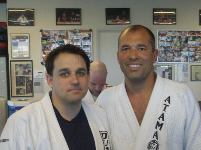 Royce Gracie and Don Franks
