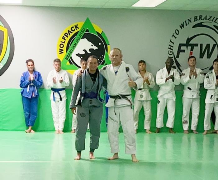 Purple belt · July 24, 2020 · Promoted by Charles Nunley