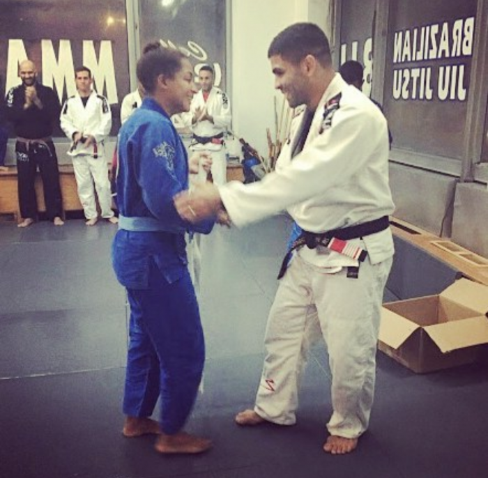 Blue Belt promotion