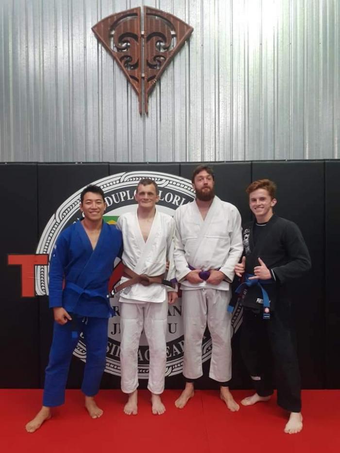 Blue belt · December 1, 2019 · Promoted by Professor Pedro Fernandes (4th degree)