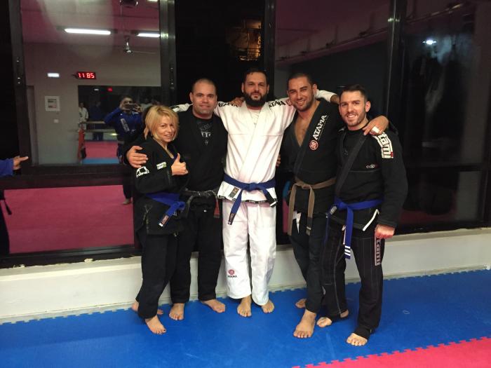 Blue belt · April 12, 2015 · Promoted by Evangelos Detsis