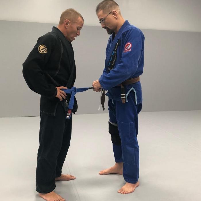 Blue belt · January 1, 2018 · Promoted by Harry West