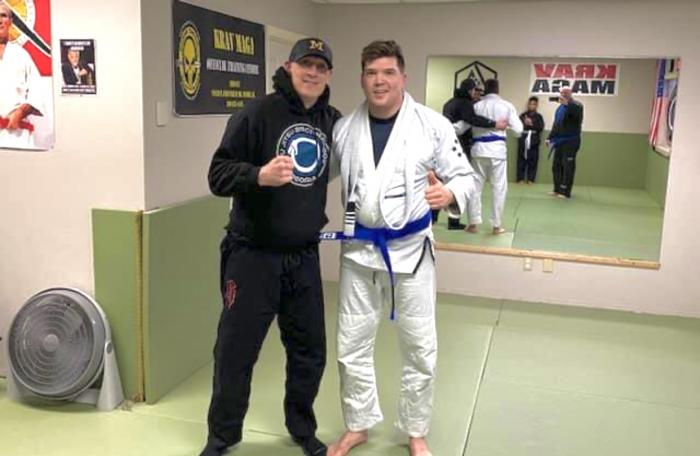 Blue belt · January 23, 2021 · Promoted by Brian Barlow