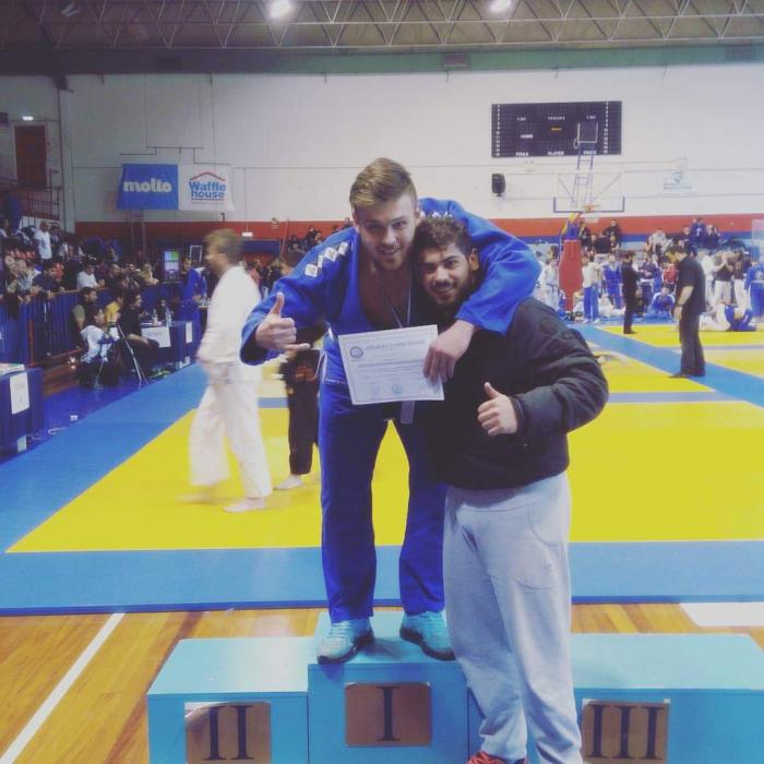 My bro winning first place at nationals.