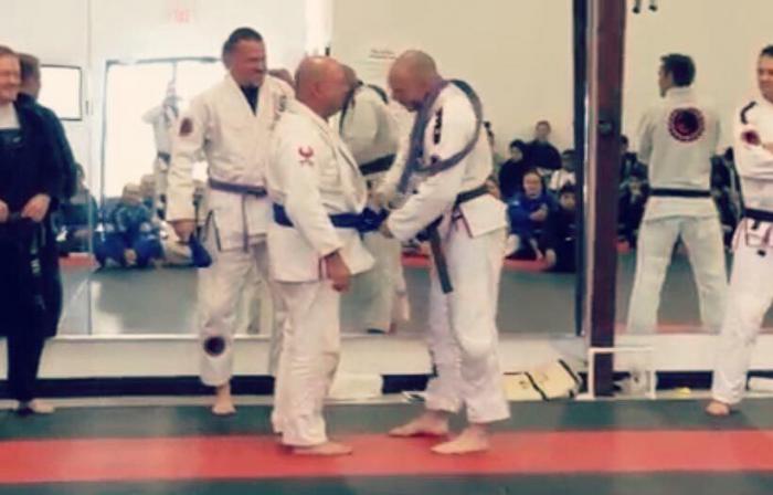 Blue belt · October 14, 2017 · Promoted by Jason Bebber