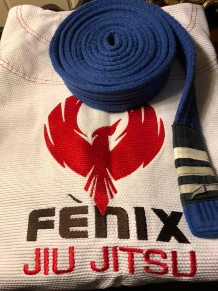 Blue belt · October 14, 2017 · Promoted by Jason Bebber
