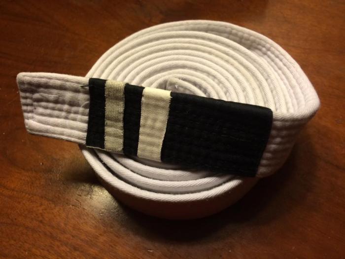 White belt · October 1, 2015