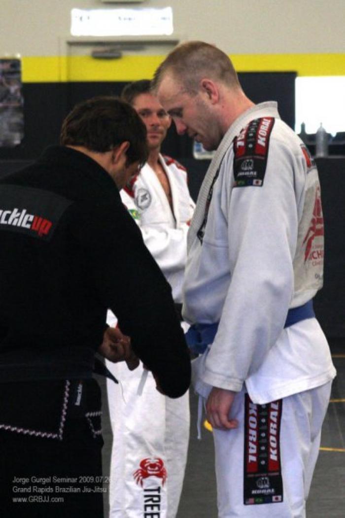 Blue belt · April 26, 2009 · Promoted by Jorge Gurgel