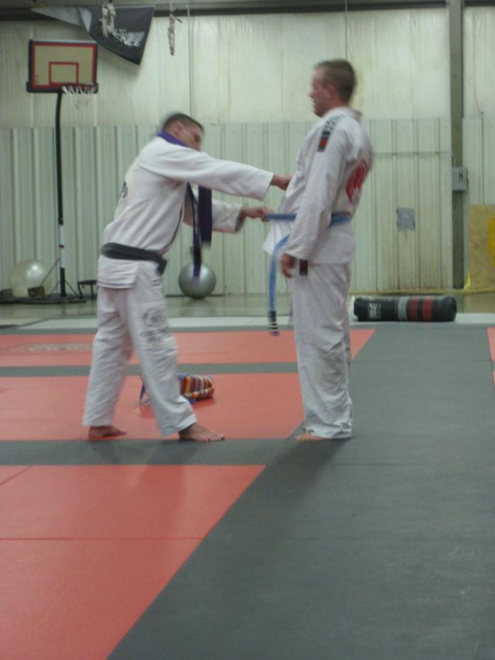 Purple belt · December 9, 2010 · Promoted by Clint Crabtree