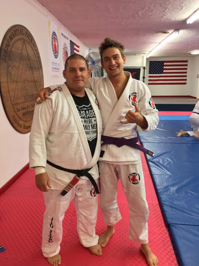 Purple belt · September 25, 2019 · Promoted by Greg Lucas